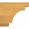Ekena Millwork Mediterranean Rough Sawn Rafter Tail, Western Red Cedar, 6"W x 10"H x 12"L RFT06X10X12MED00RWR - alternate 4